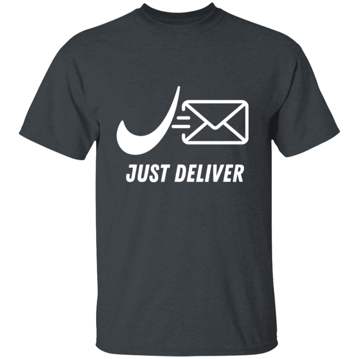 Just Deliver Envelope White 5.3 oz. T-Shirt