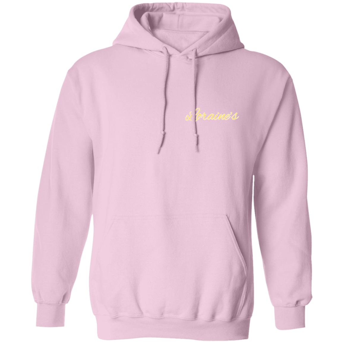 Colossians 3:23 yellow Pullover Hoodie 8 oz (Closeout)