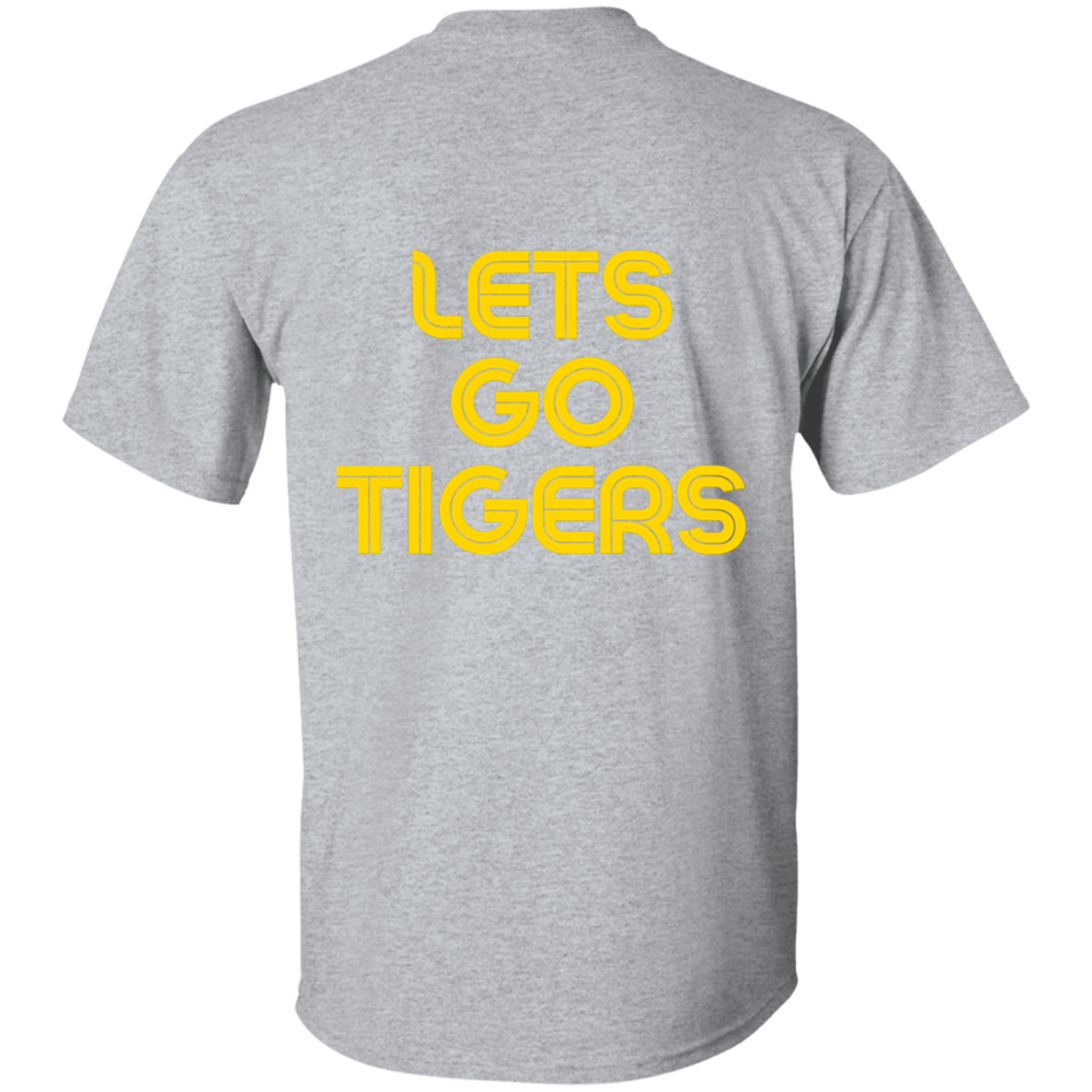 MP Tigers Gold- S-6xl- 5.3 oz. T-Shirt