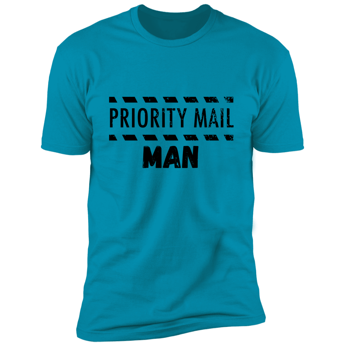 Priority Mail Man Premium Short Sleeve T-Shirt