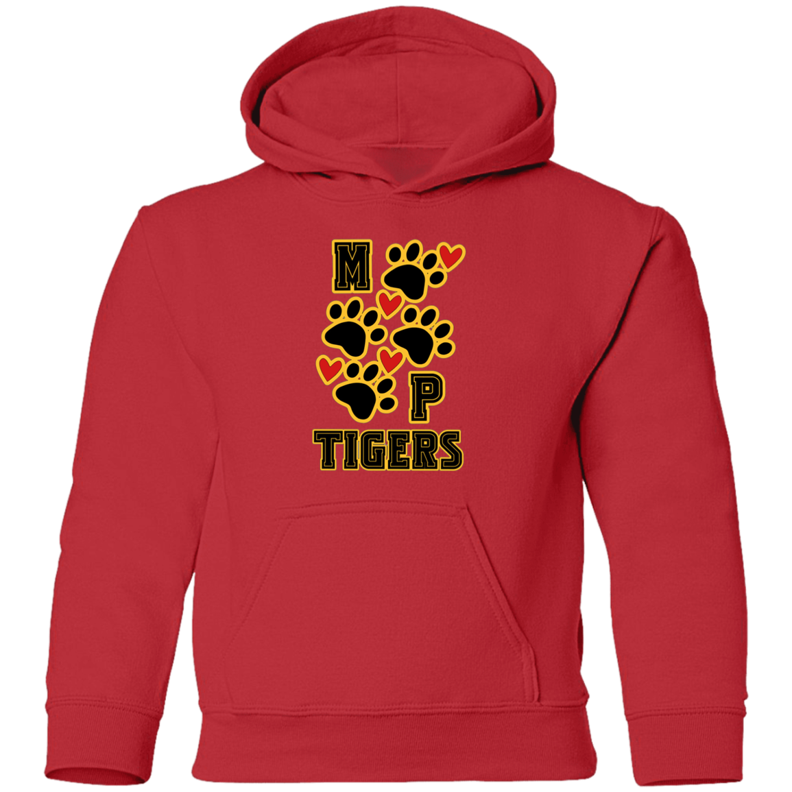 MP Tigers Heart & Sole- Youth Pullover Hoodie