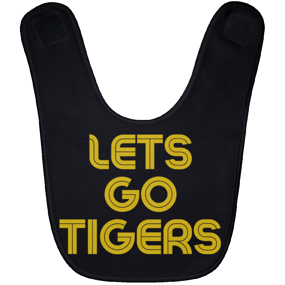 Lets Go Tigers MP Baby Bib