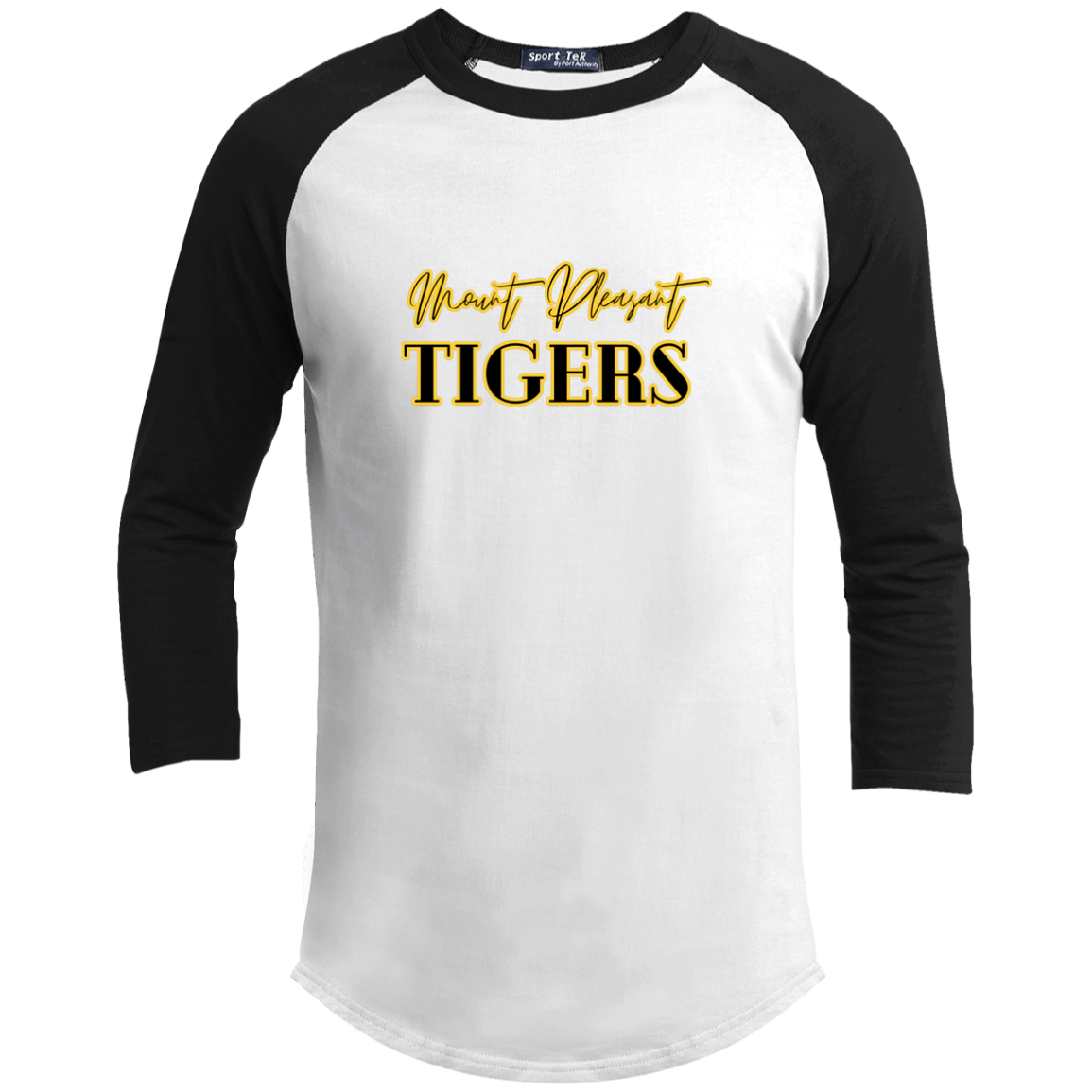 MP Tigers Youth 3/4 Raglan Sleeve Shirt