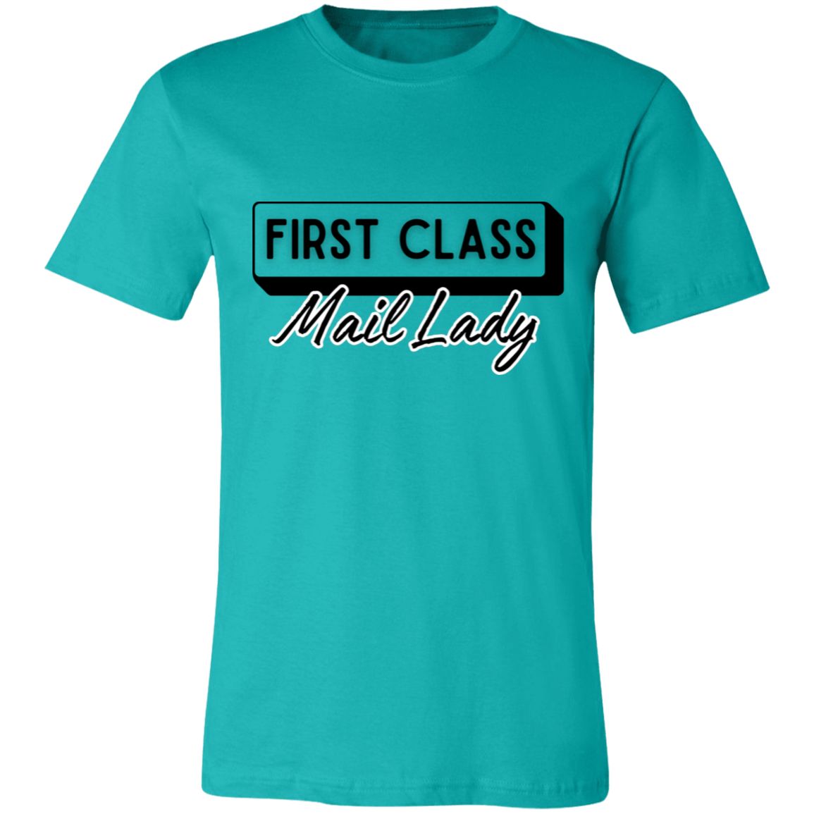 First Class Mail Lady Unisex Jersey Short-Sleeve T-Shirt