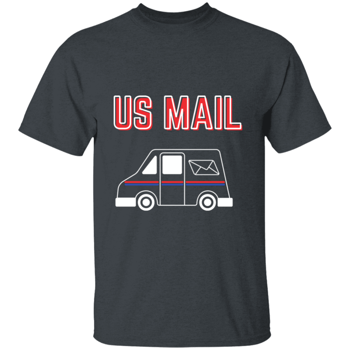 USMail LLV Red 5.3 oz. T-Shirt