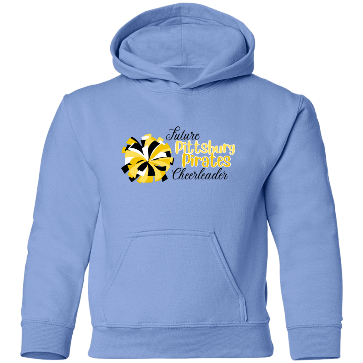 Future Pitt Pirate Cheer Youth Pullover Hoodie