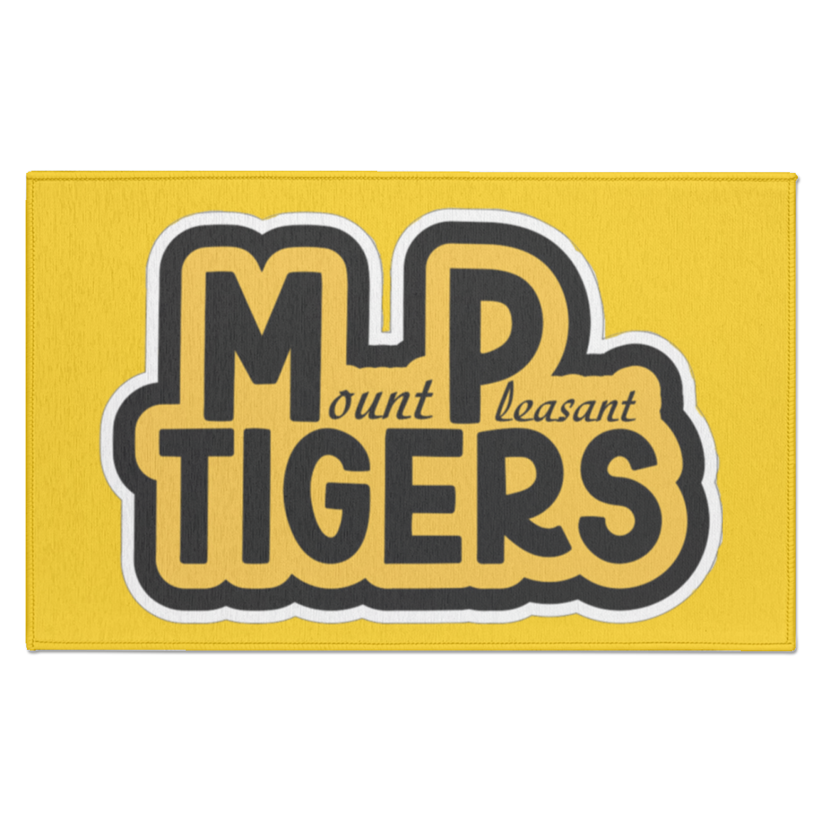 MP Tigers Black & Gold Indoor Doormat