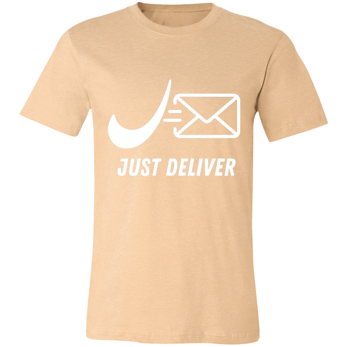 Just Deliver Envelope White Unisex Jersey Short-Sleeve T-Shirt