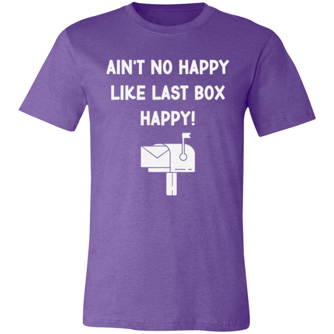 Last Box Happy Unisex Jersey Short-Sleeve T-Shirt