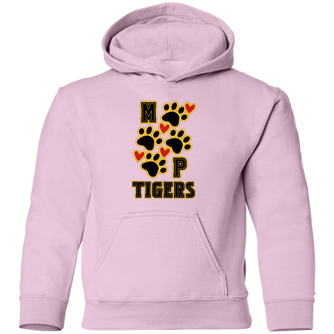 MP Tigers Heart & Sole- Youth Pullover Hoodie