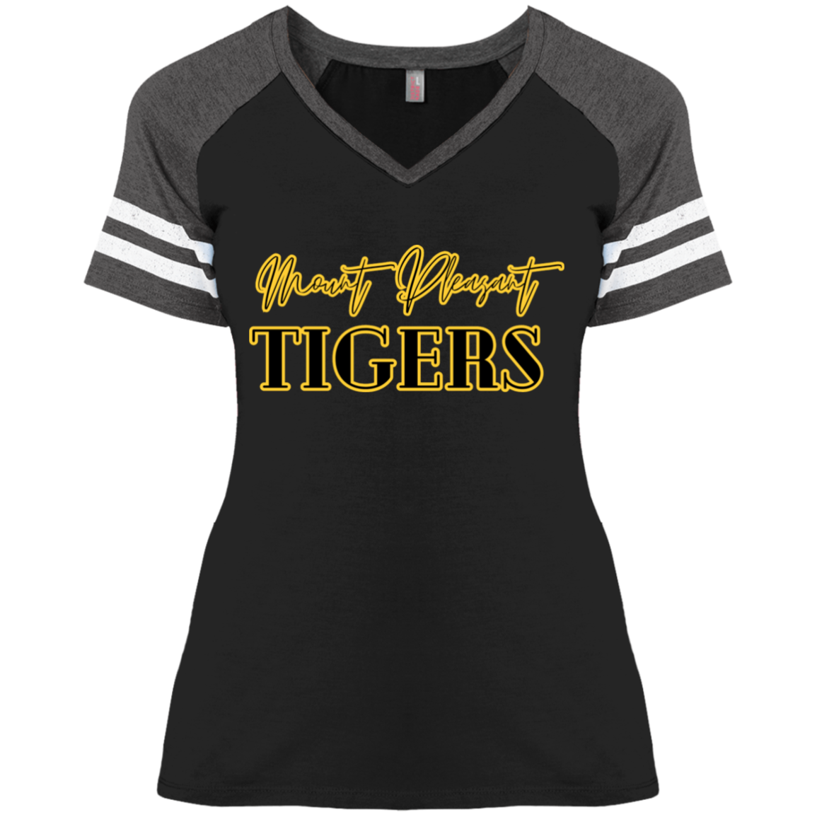 MP Tigers Ladies' Game V-Neck T-Shirt