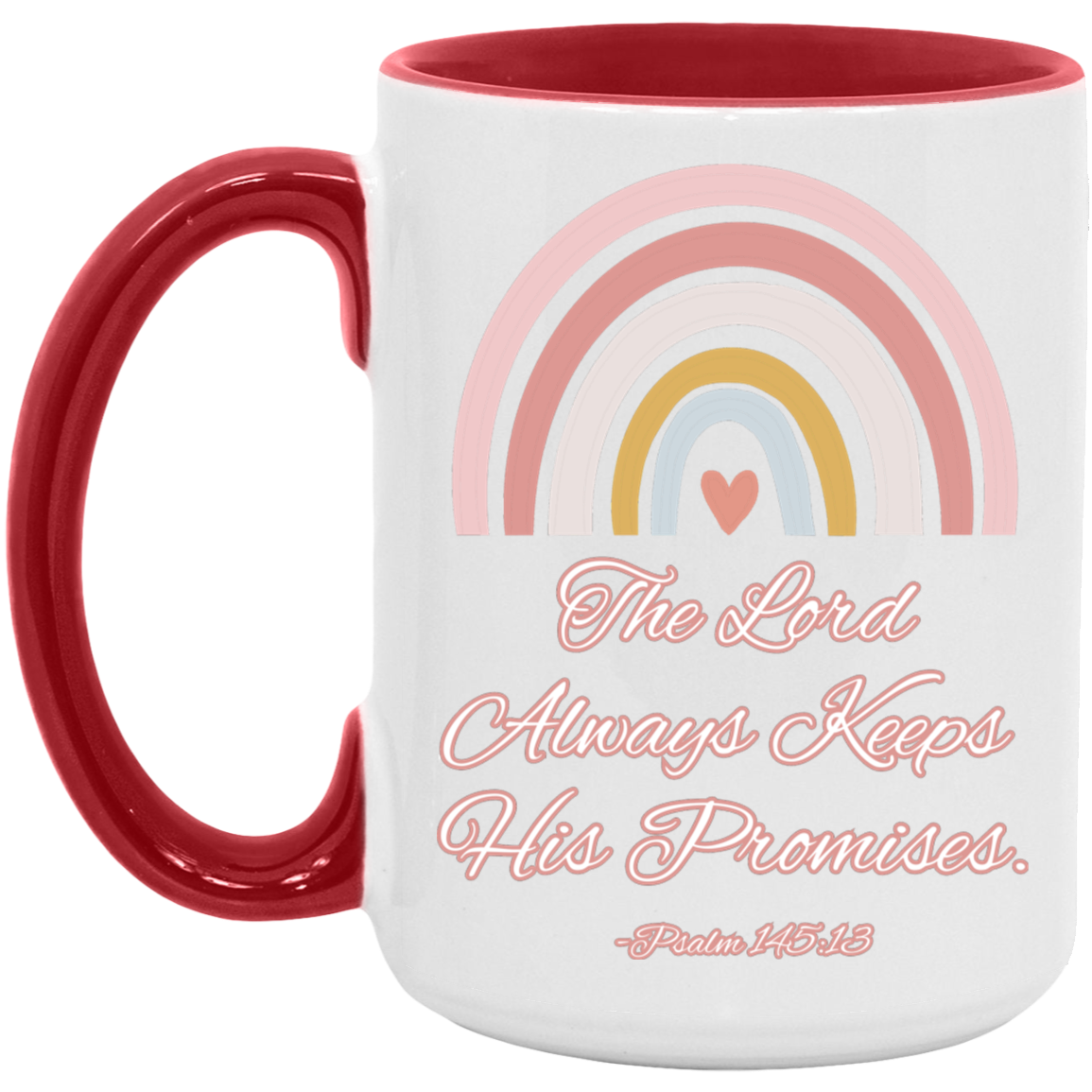 Psalm 145:13 15oz Accent Mug