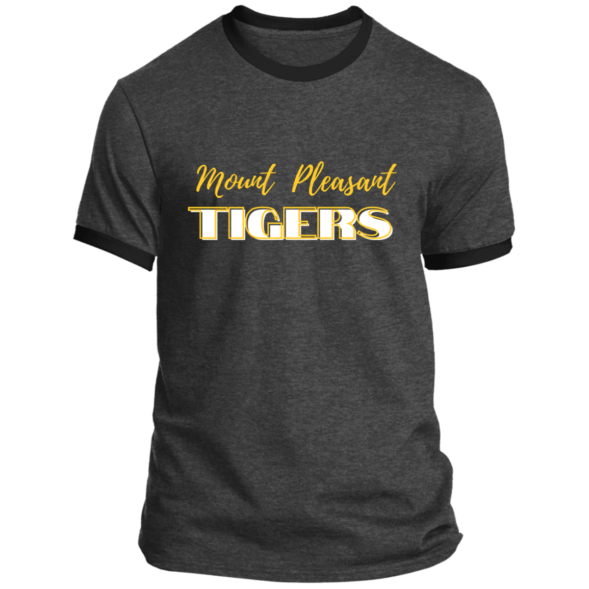 Gold MP Tigers Ringer Tee