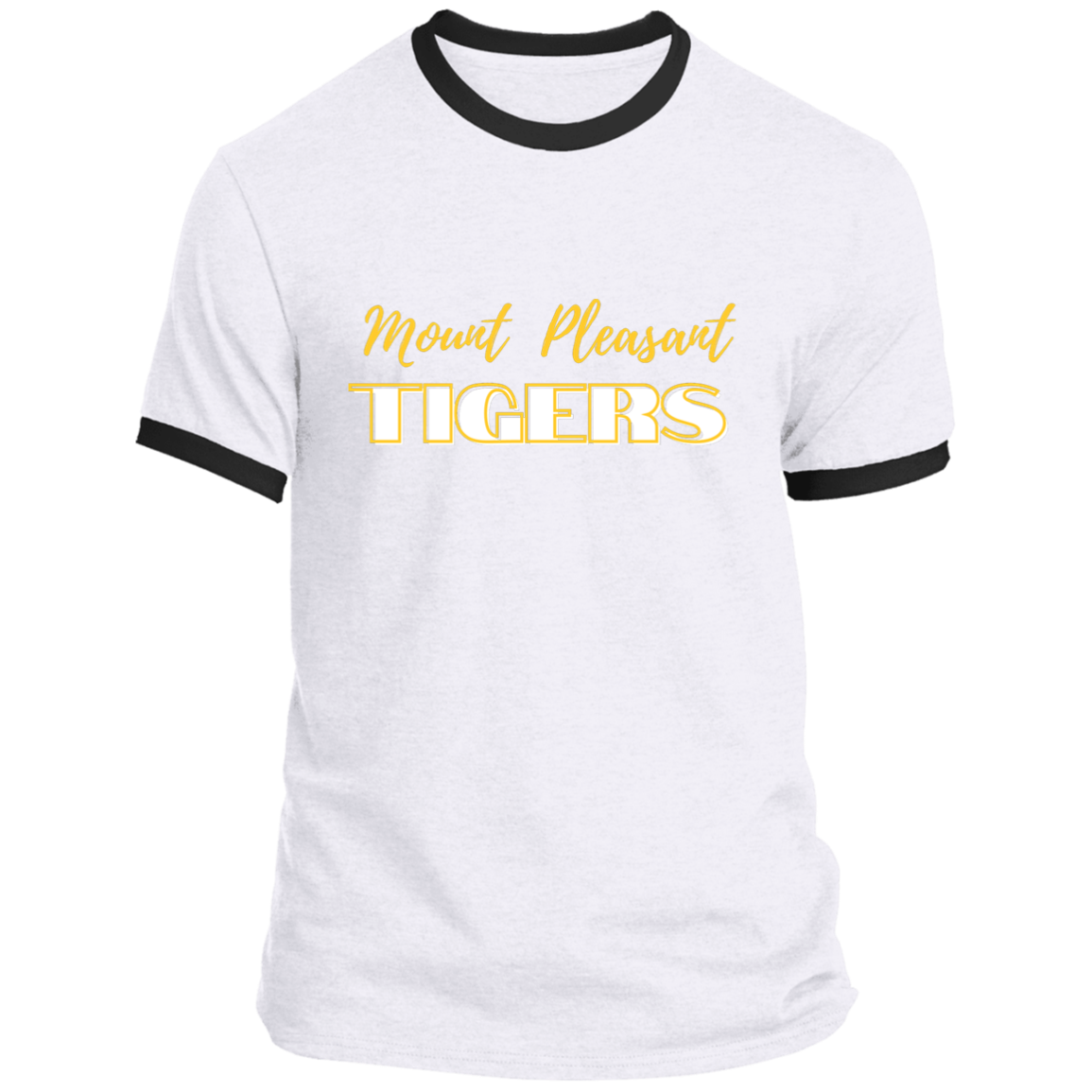 Gold MP Tigers Ringer Tee