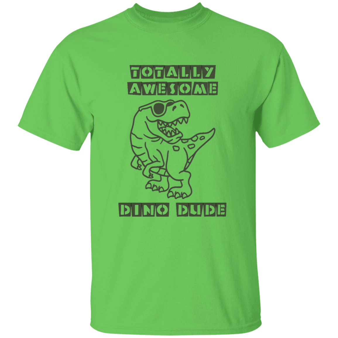 Dino Dude 100% Cotton T-Shirt