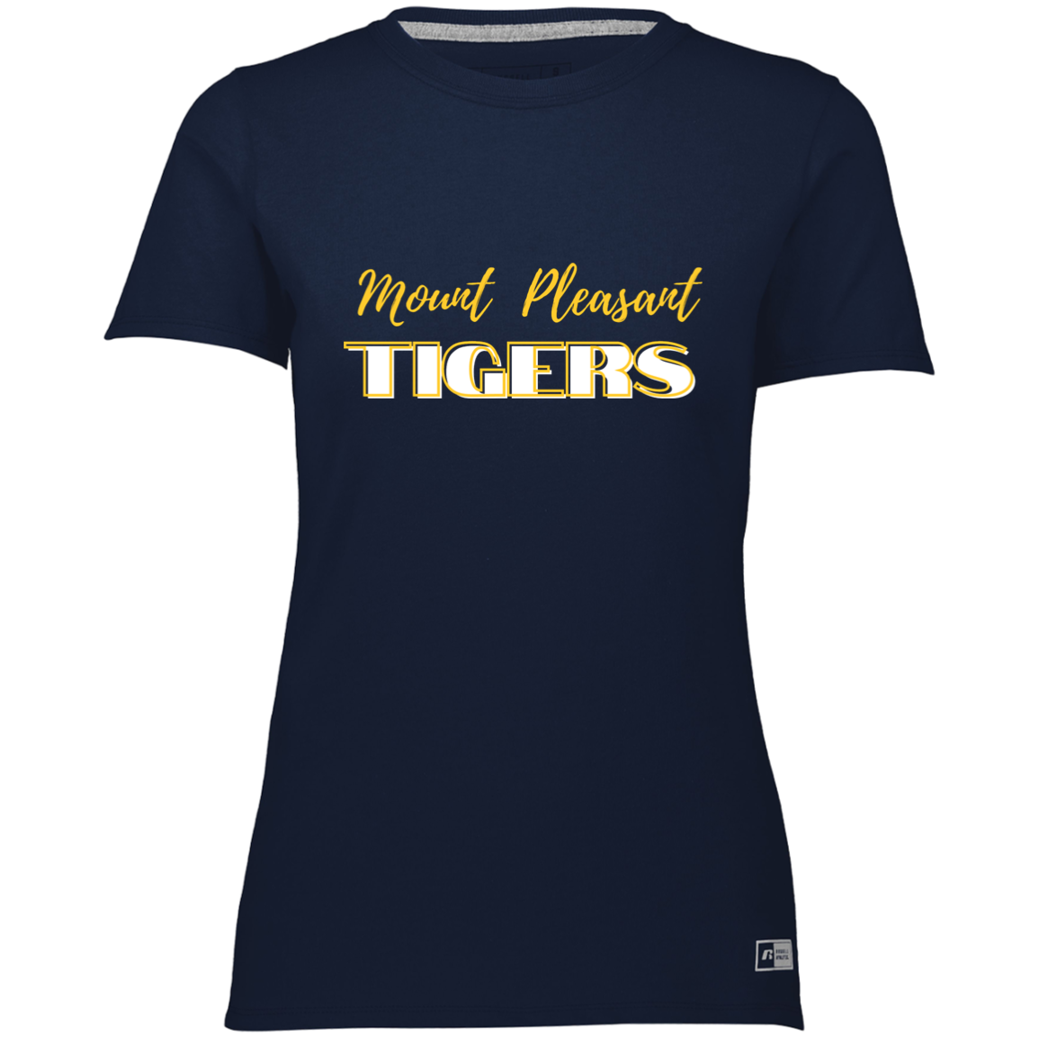 Gold MP Tigers Ladies’ Essential Dri-Power Tee