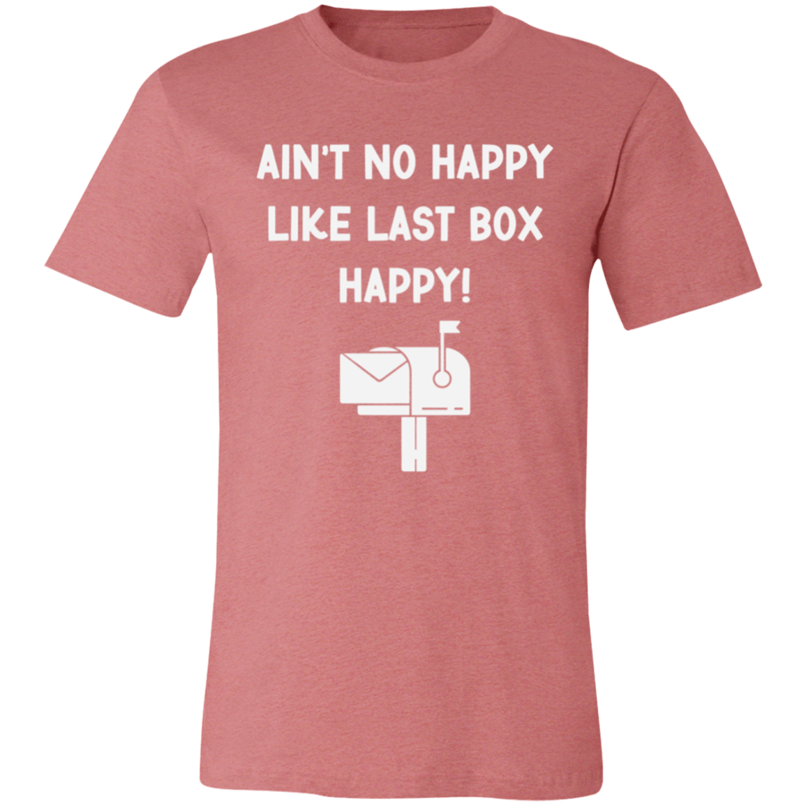 Last Box Happy Unisex Jersey Short-Sleeve T-Shirt