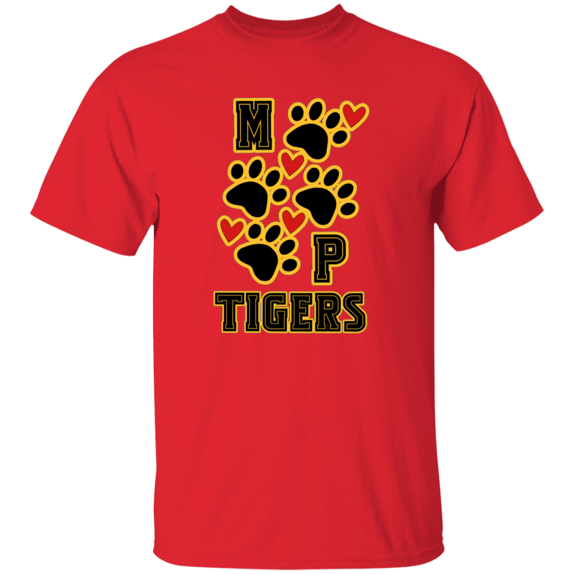 MP Tigers Heart & Sole- 100% Cotton Youth T-Shirt
