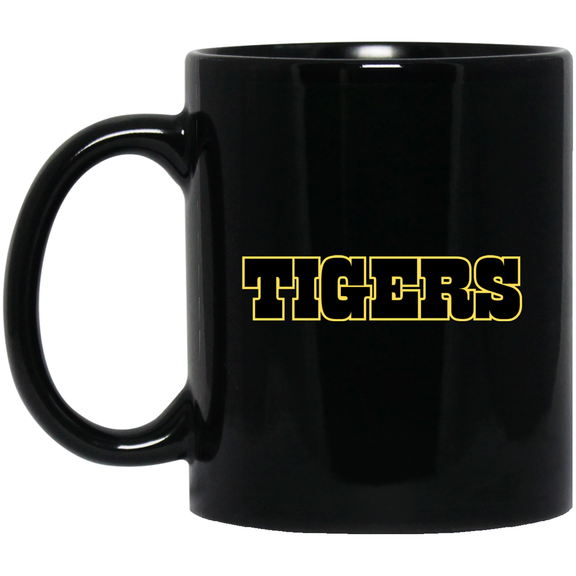 Tigers-MP- 11 oz. Black Mug