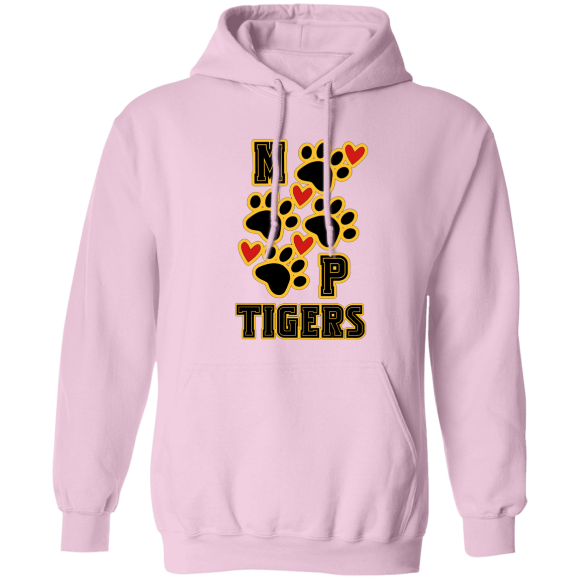 MP Tigers Heart & Sole- Pullover Hoodie 8 oz (Closeout)