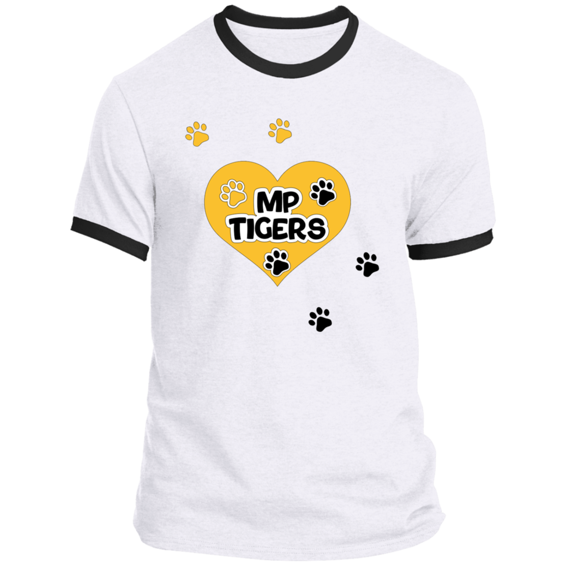 MP Tiger's Leaving Tracks- Ringer Tee