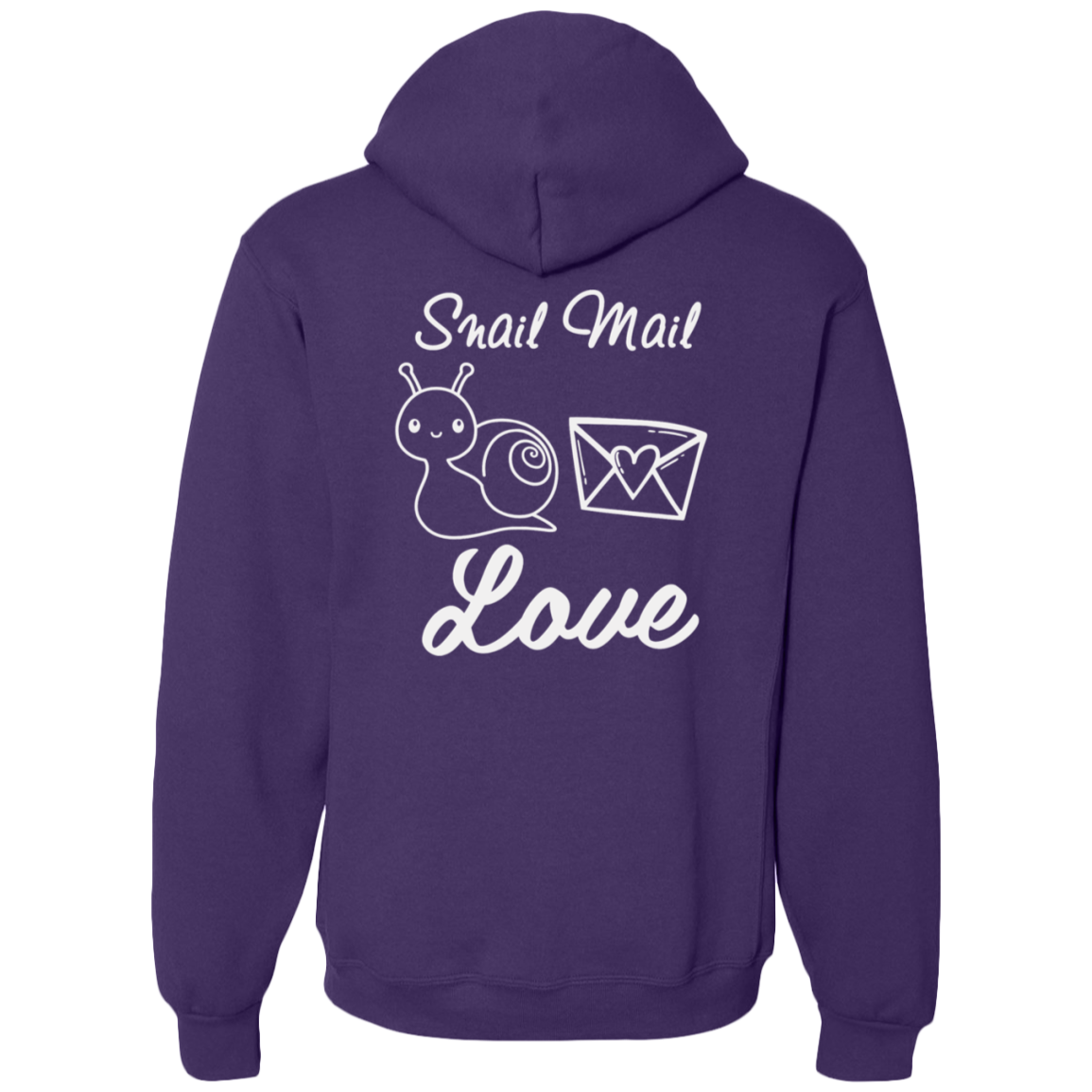 Snail Mail Love Dri-Power Fleece Pullover Hoodie