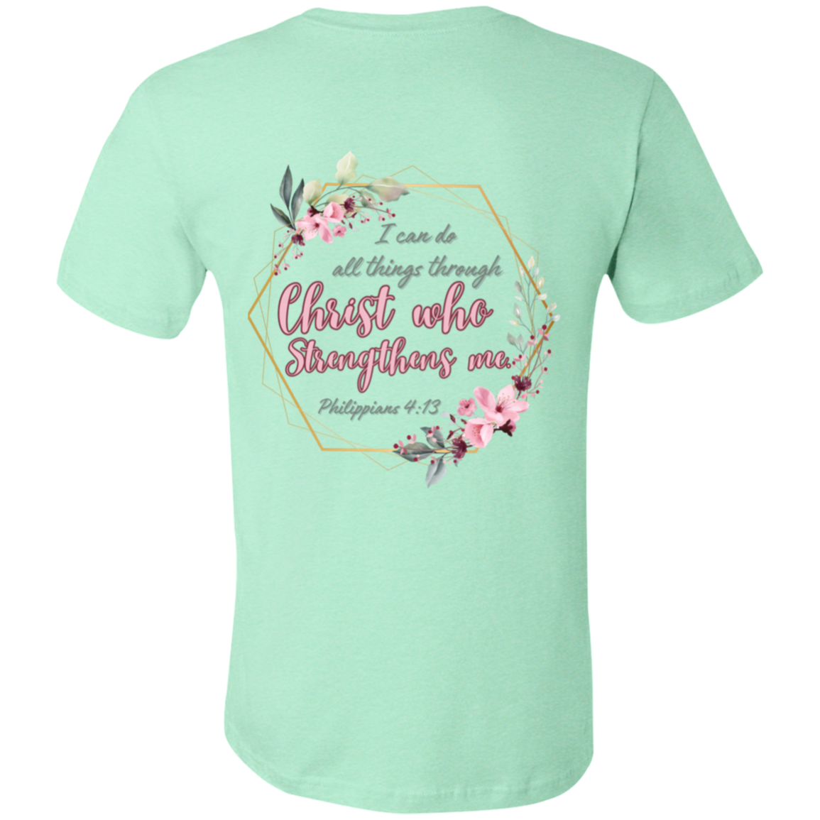 Phil 4:13 Jersey Short-Sleeve T-Shirt