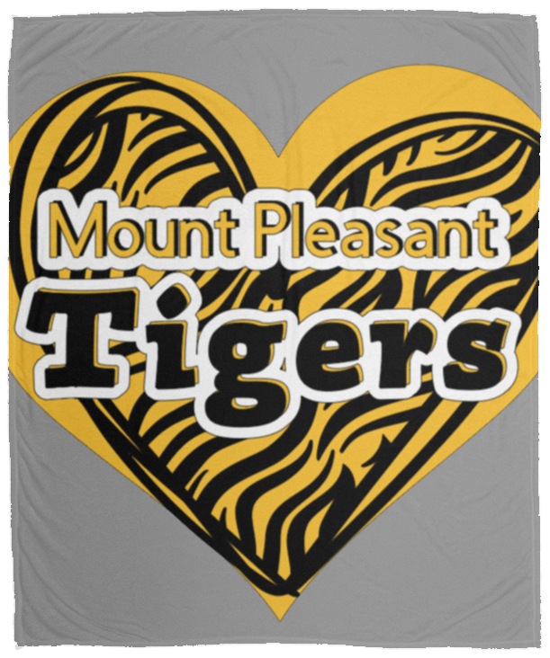 MP Tiger Love Cozy Plush Fleece Blanket - 50x60