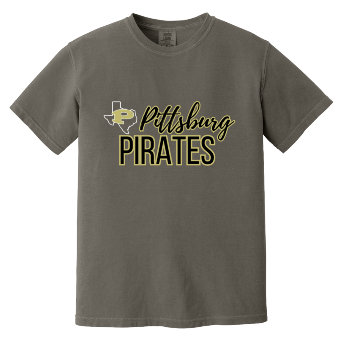 Pitt Pirates Heavyweight Garment-Dyed T-Shirt