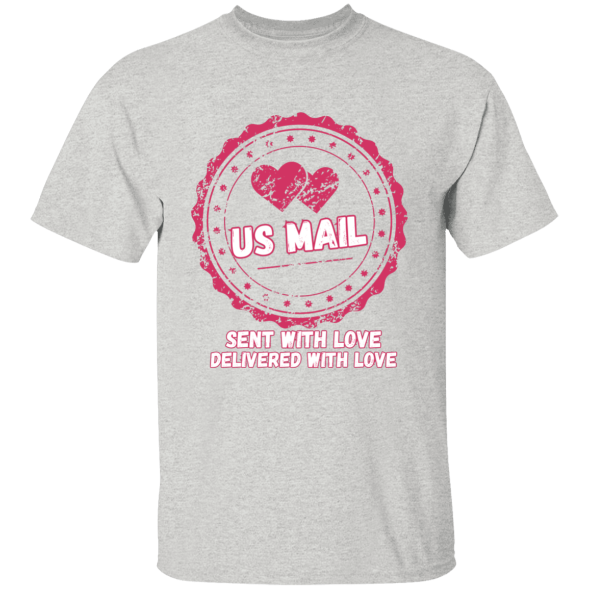 Sent With Love USMail 5.3 oz. T-Shirt