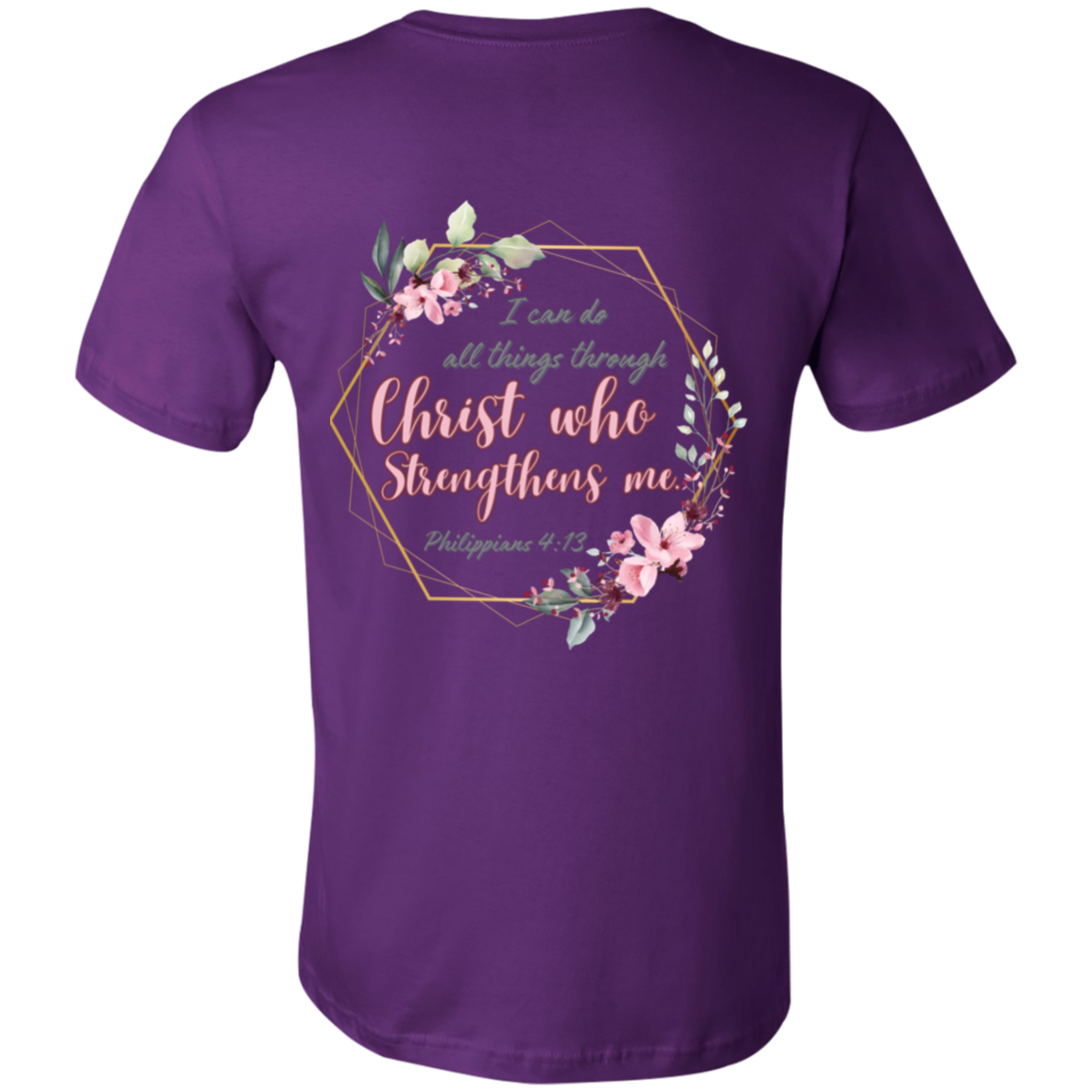 Phil 4:13 Jersey Short-Sleeve T-Shirt
