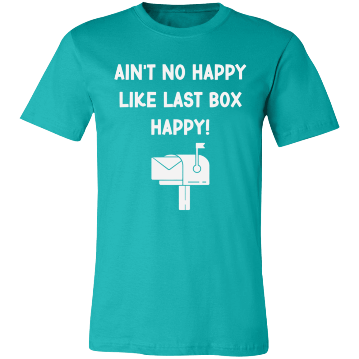 Last Box Happy Unisex Jersey Short-Sleeve T-Shirt