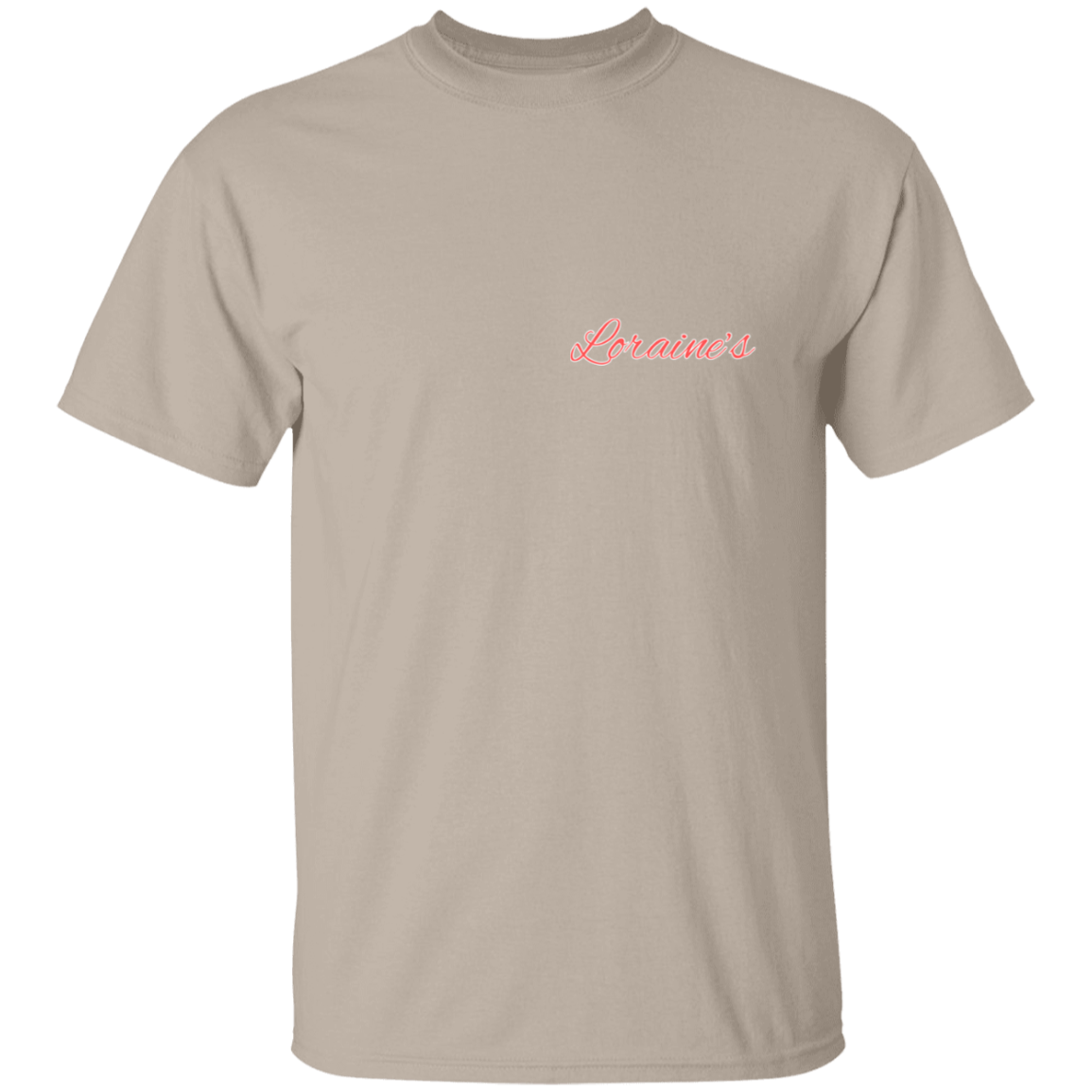 Colossians 3:23 red 5.3 oz. T-Shirt