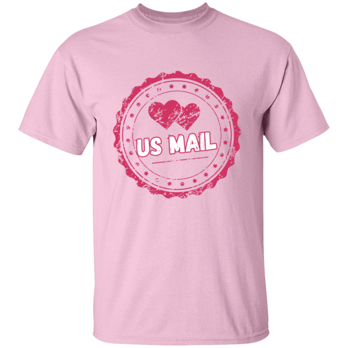 US Mail Hearts 5.3 oz. T-Shirt