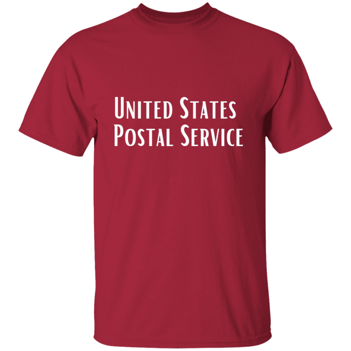 Send USPS XMas 5.3 oz. T-Shirt