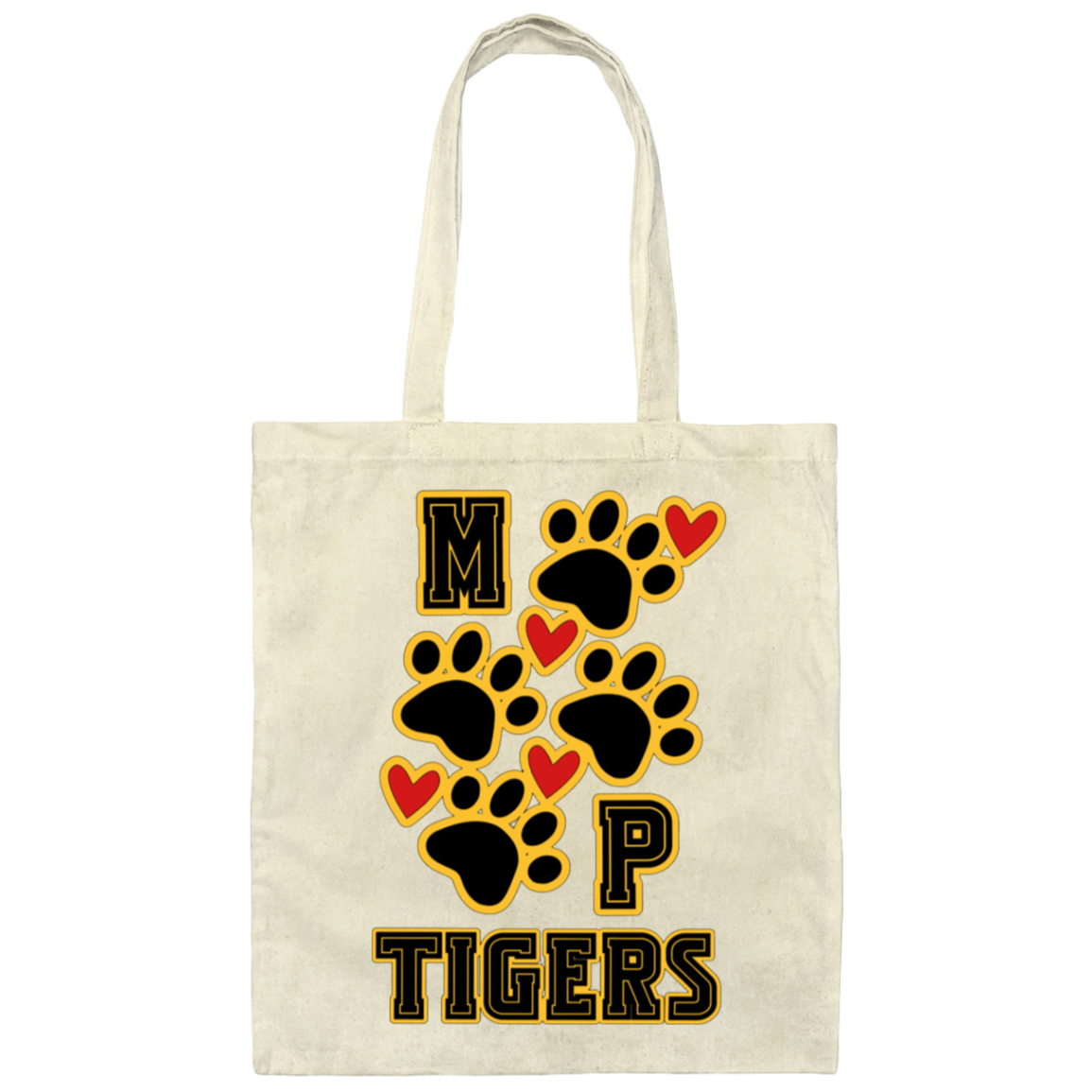 MP Tigers Heart & Sole Tote Bag