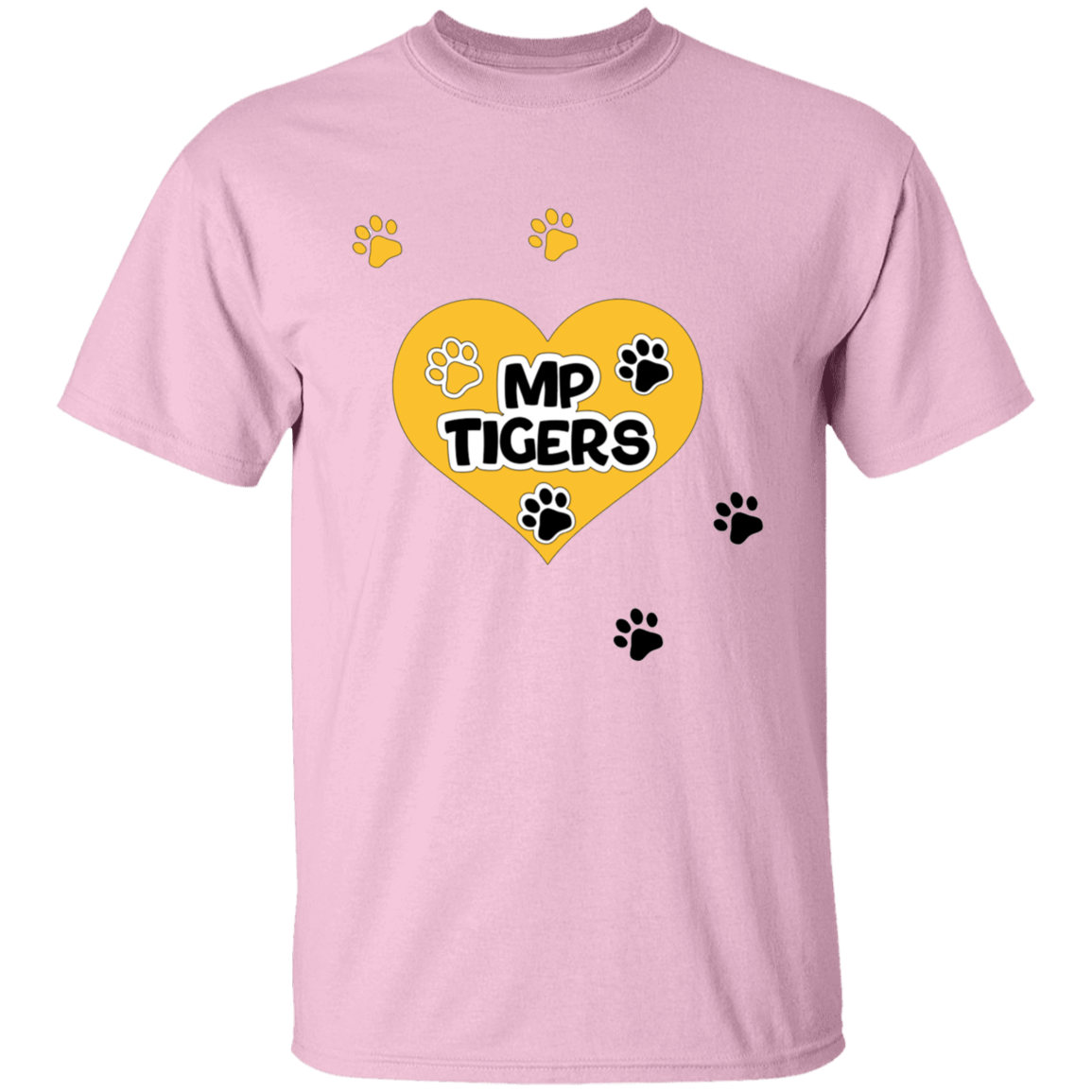 MP Tigers Leaving Tracks- 100% Cotton Youth T-Shirt