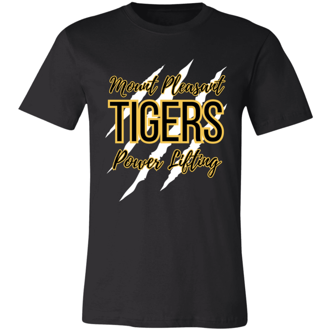 MPTiger Power Lifting Jersey Short-Sleeve T-Shirt