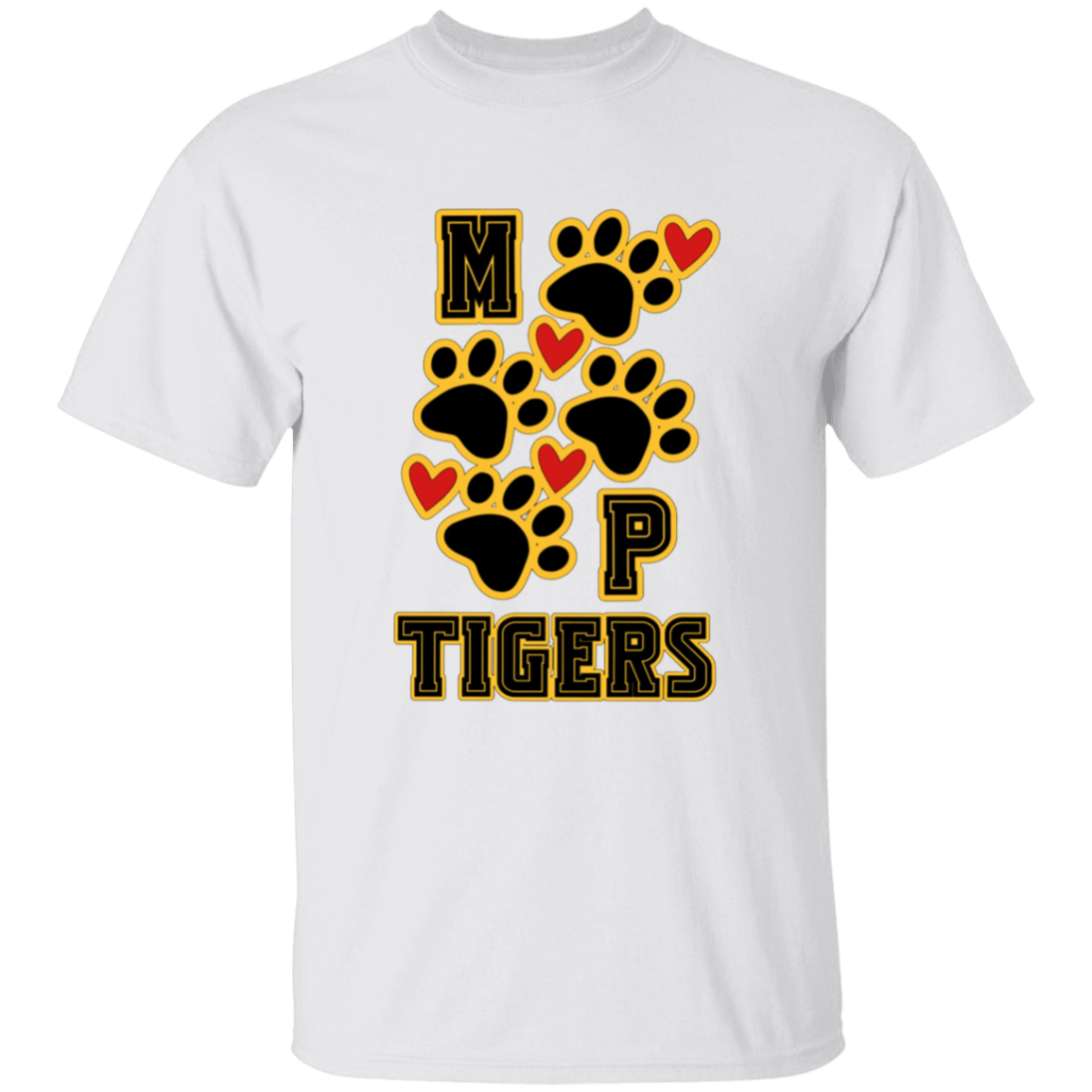 MP Tigers Heart & Sole- 100% Cotton Youth T-Shirt