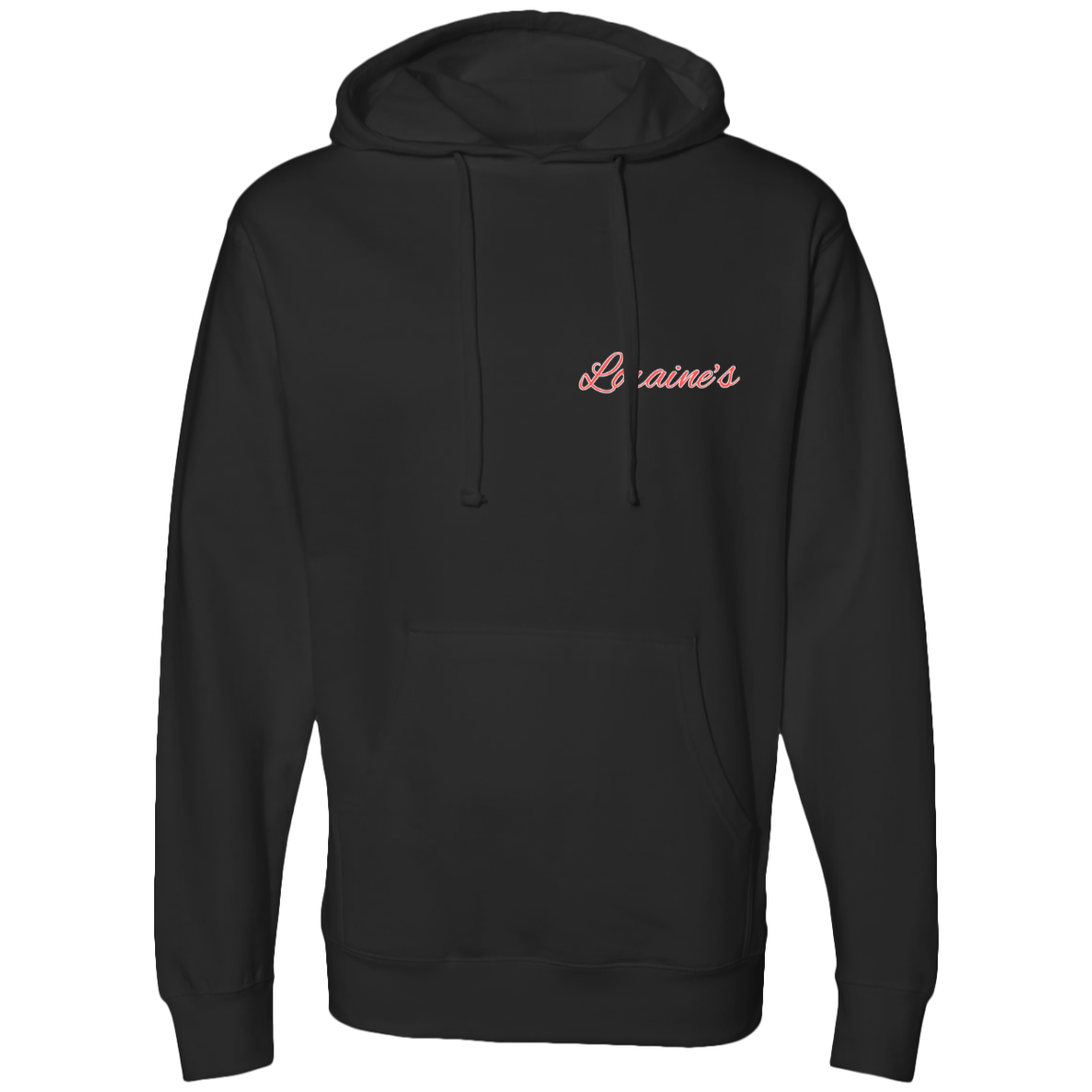 Colossians 3:23 red Midweight Hooded Sweatshirt