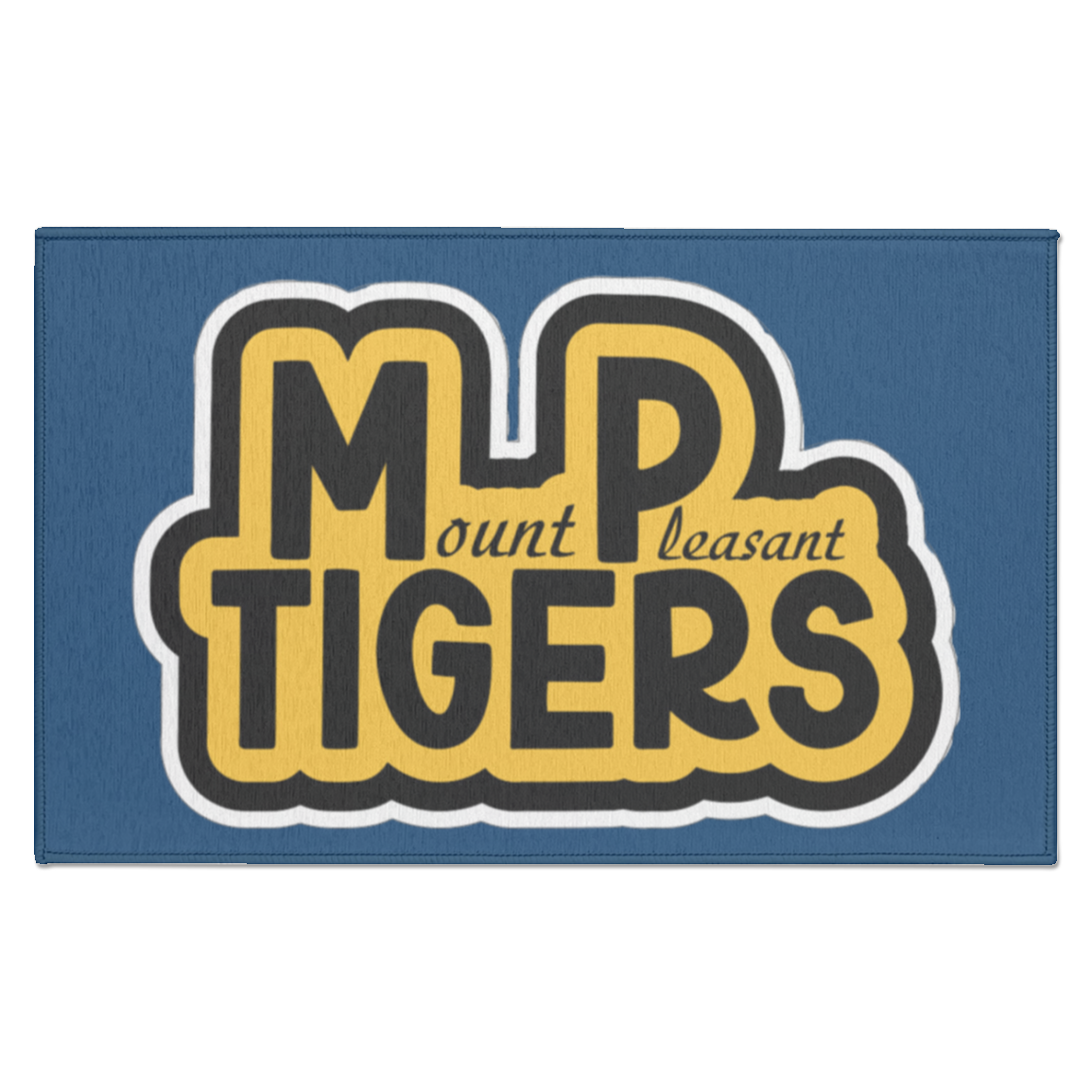 MP Tigers Black & Gold Indoor Doormat