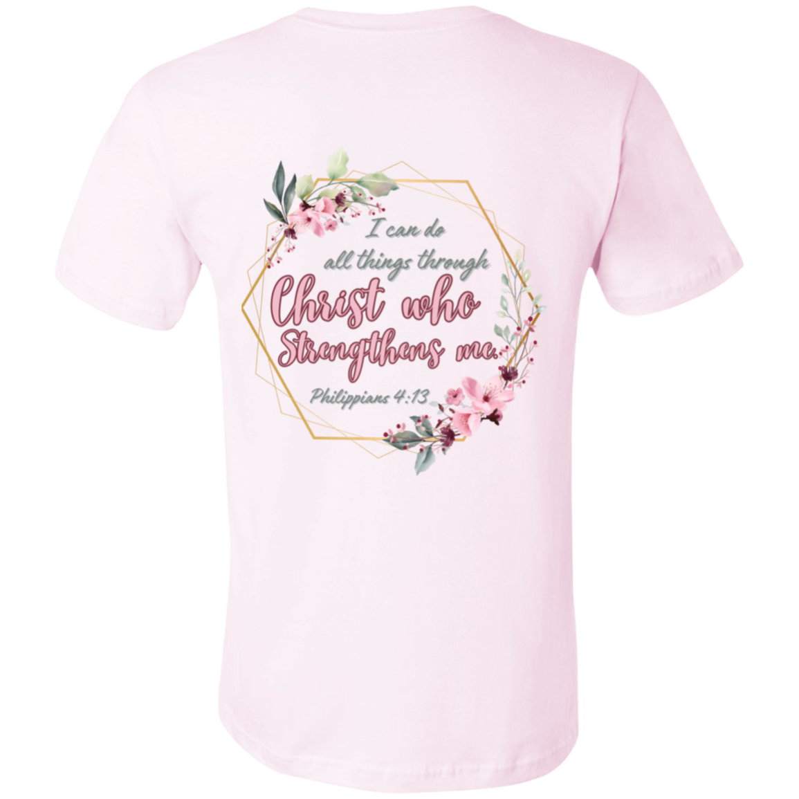 Phil 4:13 Jersey Short-Sleeve T-Shirt