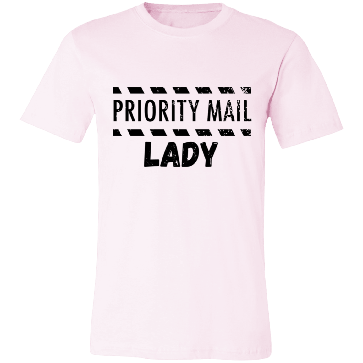 Priority Mail Lady Unisex Jersey Short-Sleeve T-Shirt