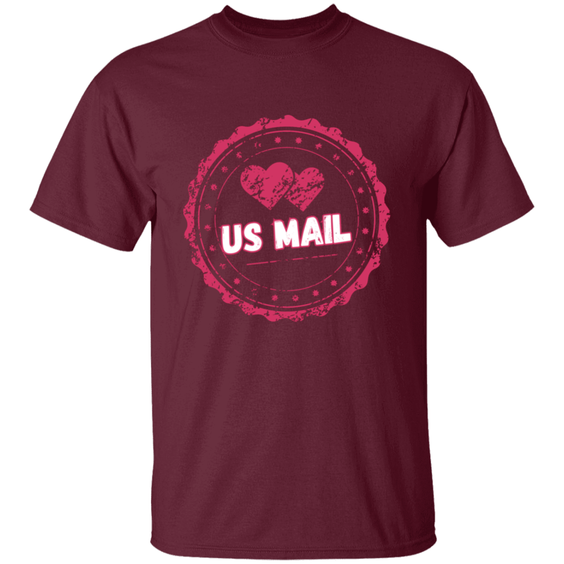 US Mail Hearts 5.3 oz. T-Shirt