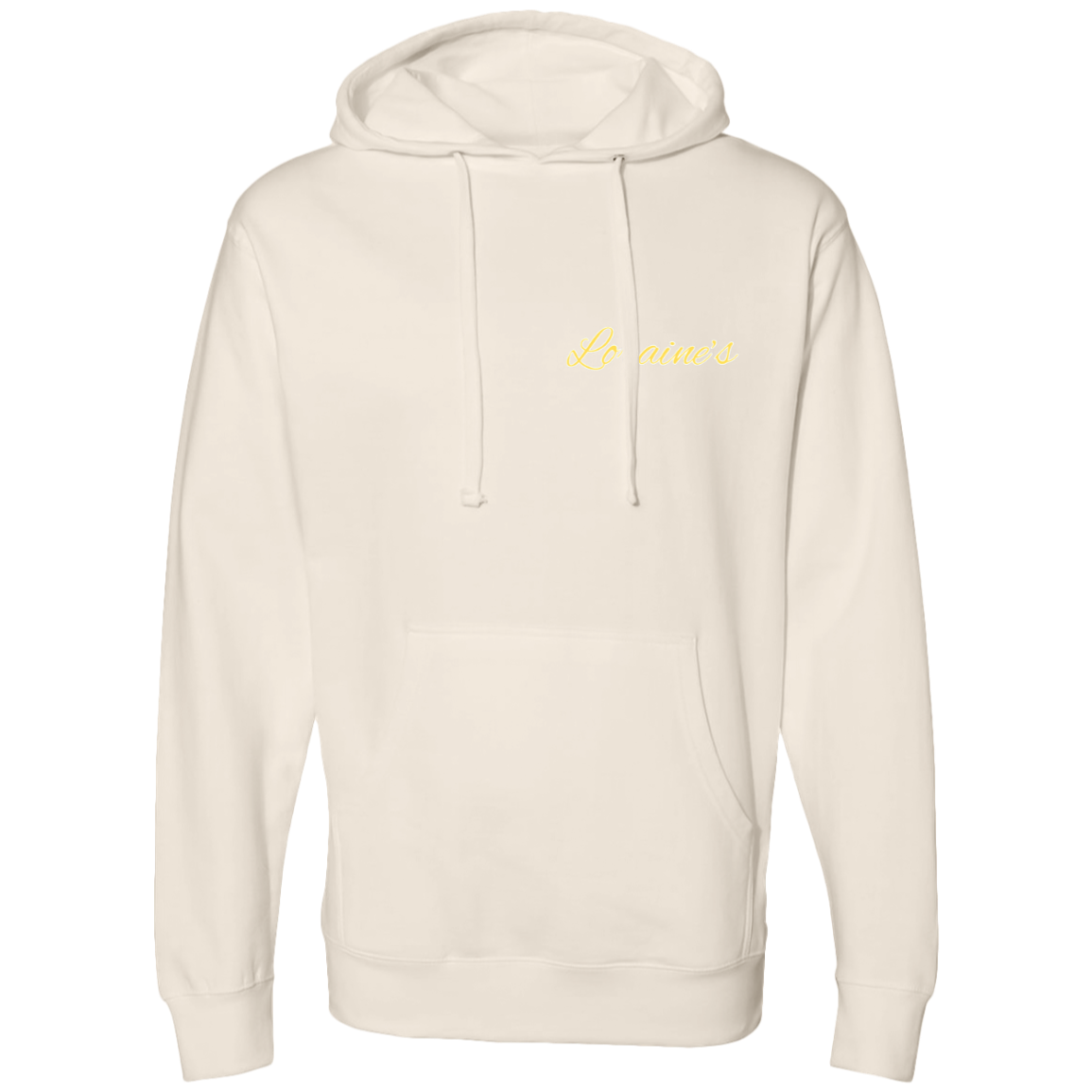 Colossians 3:23 yellow Midweight Hooded Sweatshirt