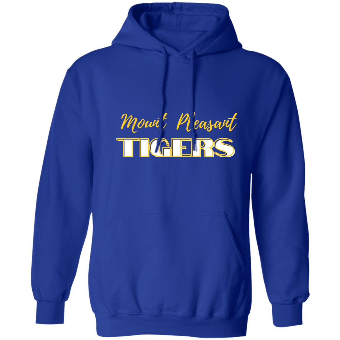 Gold MP Tigers- S-3xl- Pullover Hoodie 8 oz (Closeout)