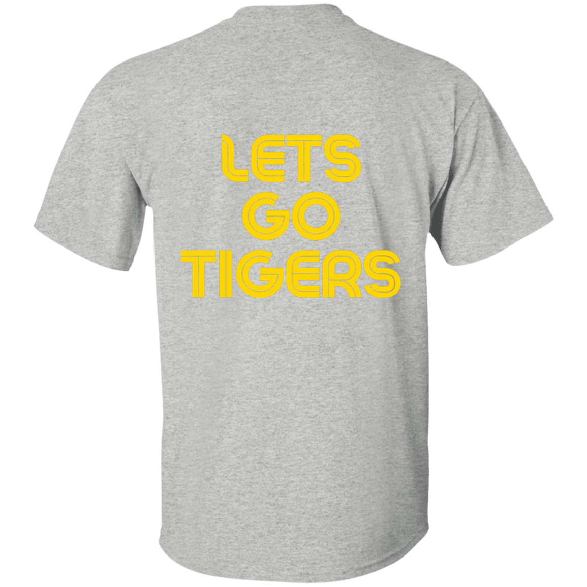 MP Tigers Gold- S-6xl- 5.3 oz. T-Shirt