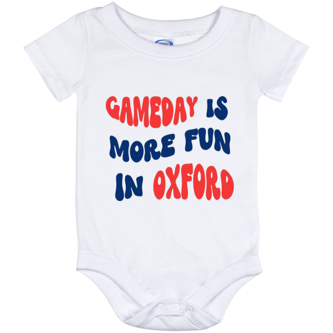 GAMEDAY OXFORD Baby Onesie 12 Month