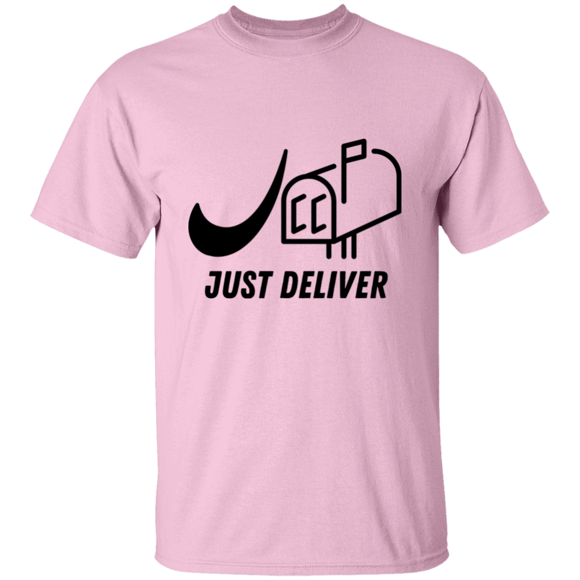 Just Deliver Mailbox Black 5.3 oz. T-Shirt