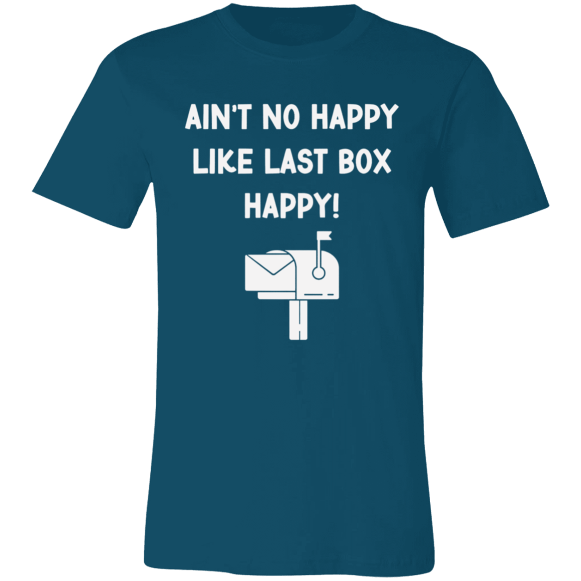 Last Box Happy Unisex Jersey Short-Sleeve T-Shirt